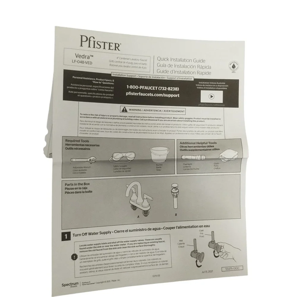 Pfister Vedra 2-Handle 4